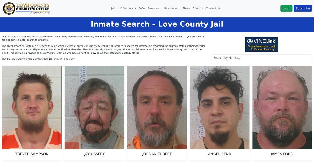 Preview of lovecosheriff.com