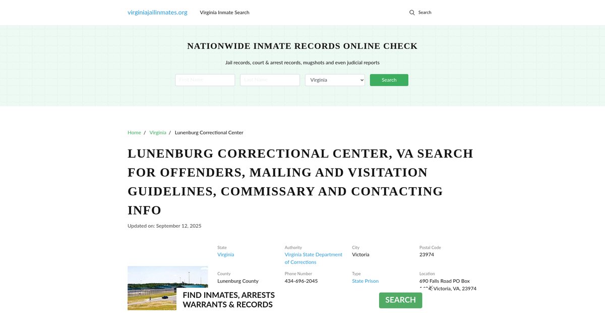 Preview of virginiajailinmates.org
