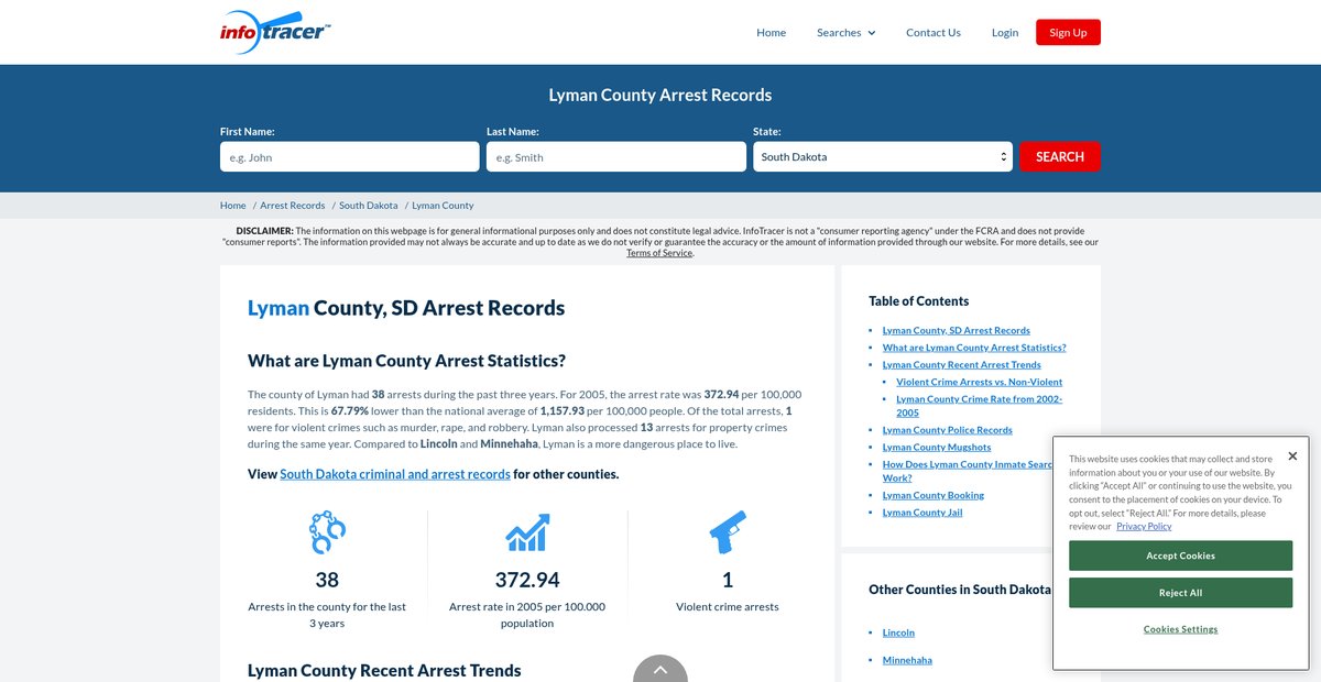 Preview of infotracer.com