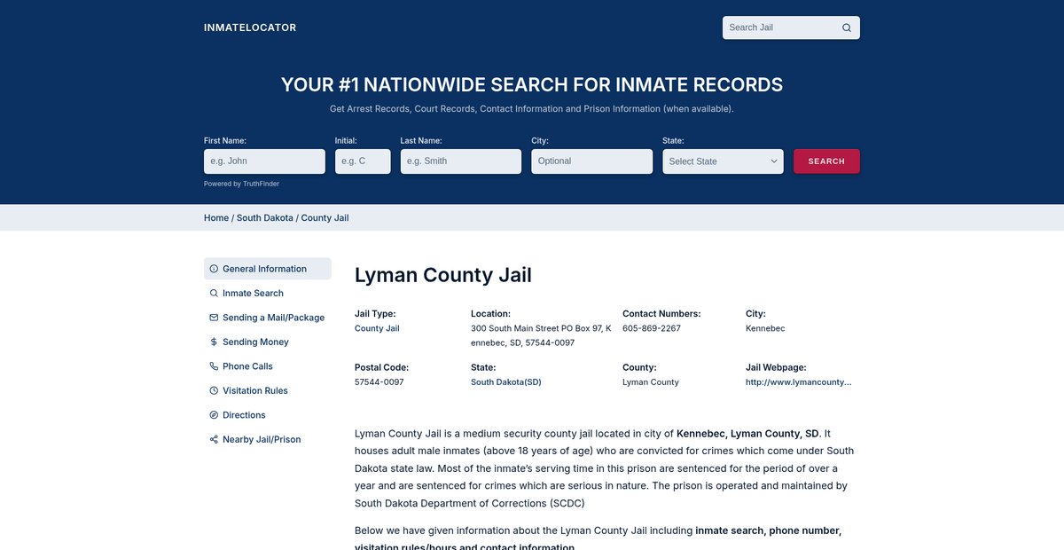 Preview of inmate-locator.org