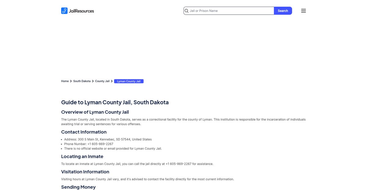 Preview of jailresources.com