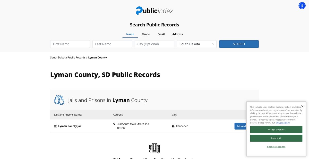 Preview of southdakota.thepublicindex.org