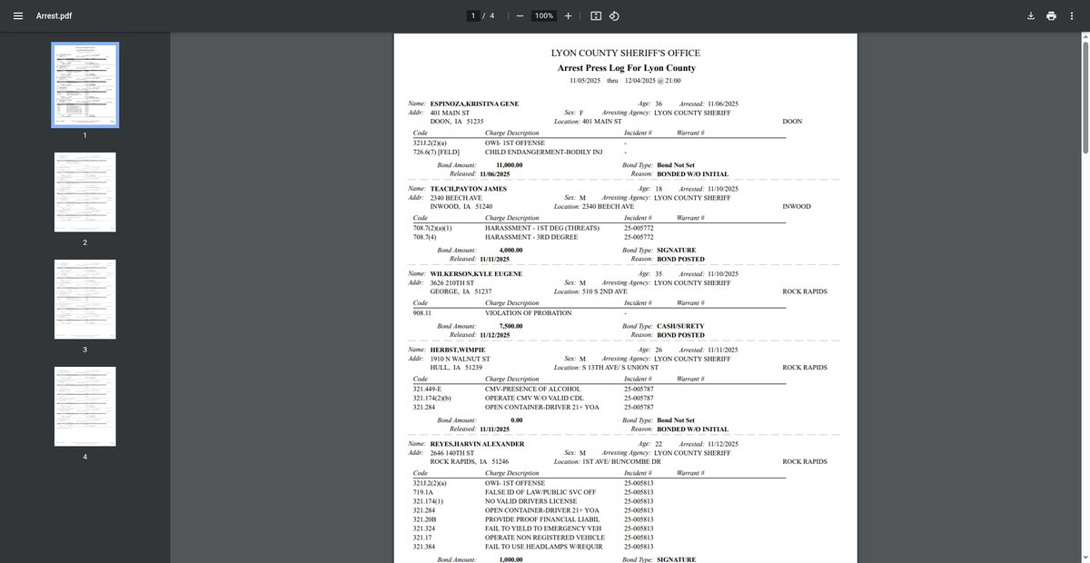 Preview of lyoncounty.iowa.gov