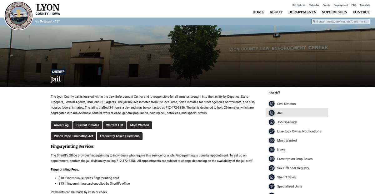 Preview of lyoncounty.iowa.gov