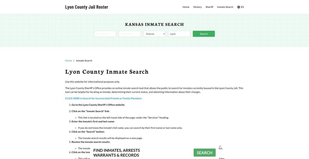 Preview of emporiacountyjail.org