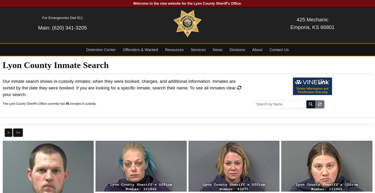 Preview of lyoncountyso.com