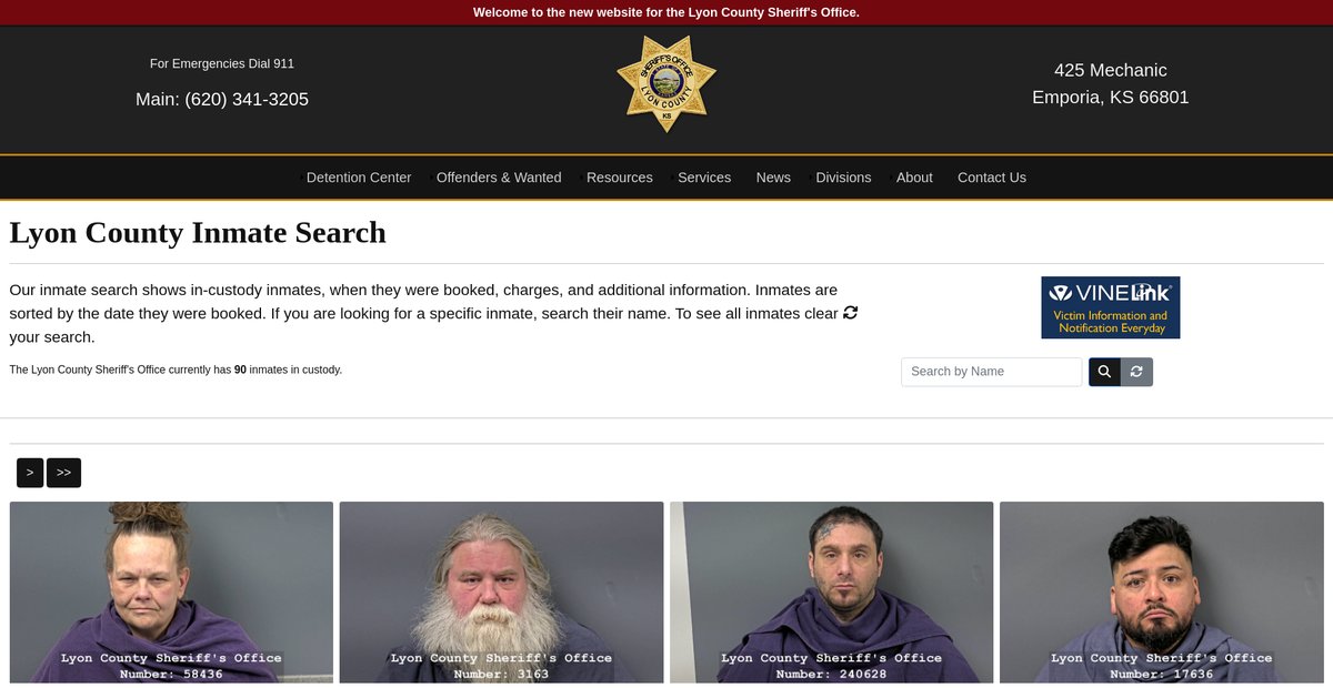 Preview of lyoncountyso.com