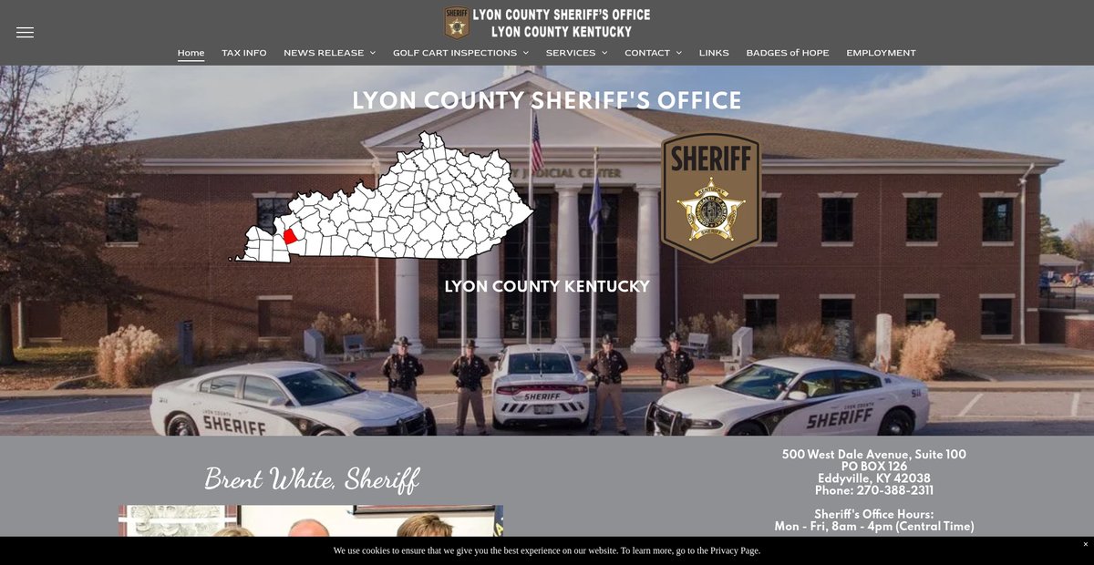 Preview of lyonsheriff.com