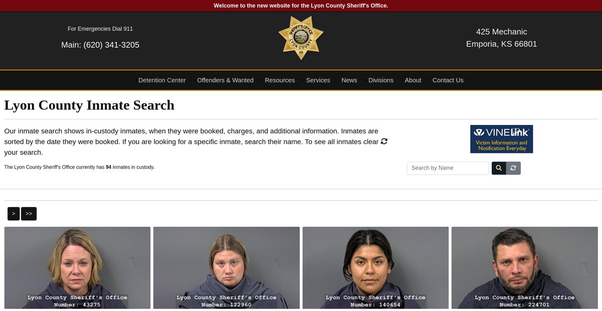 Preview of lyoncountyso.com