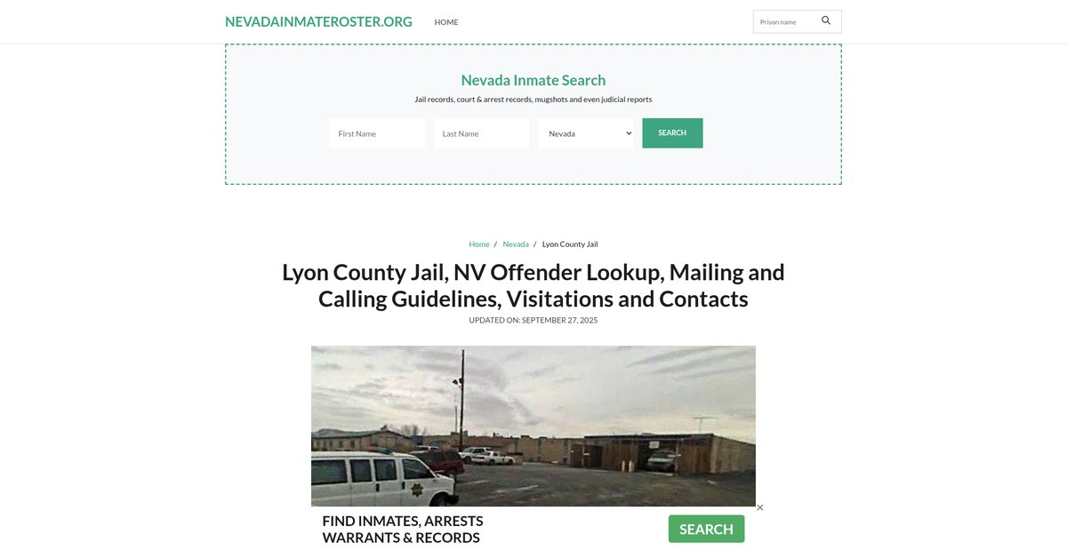 Preview of nevadainmateroster.org