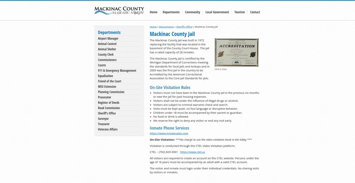 Preview of mackinaccounty.net