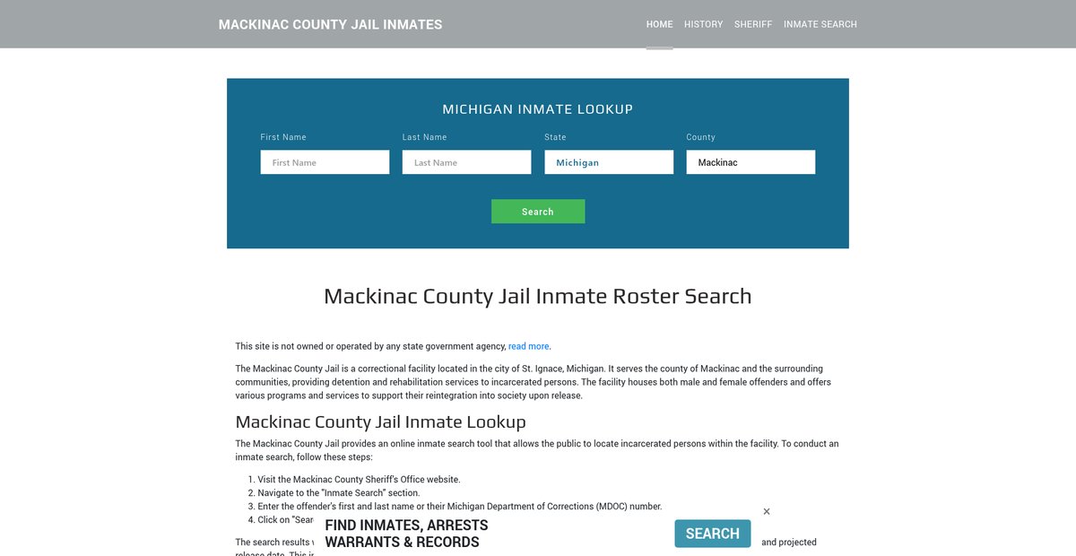 Preview of mackinacjailroster.org