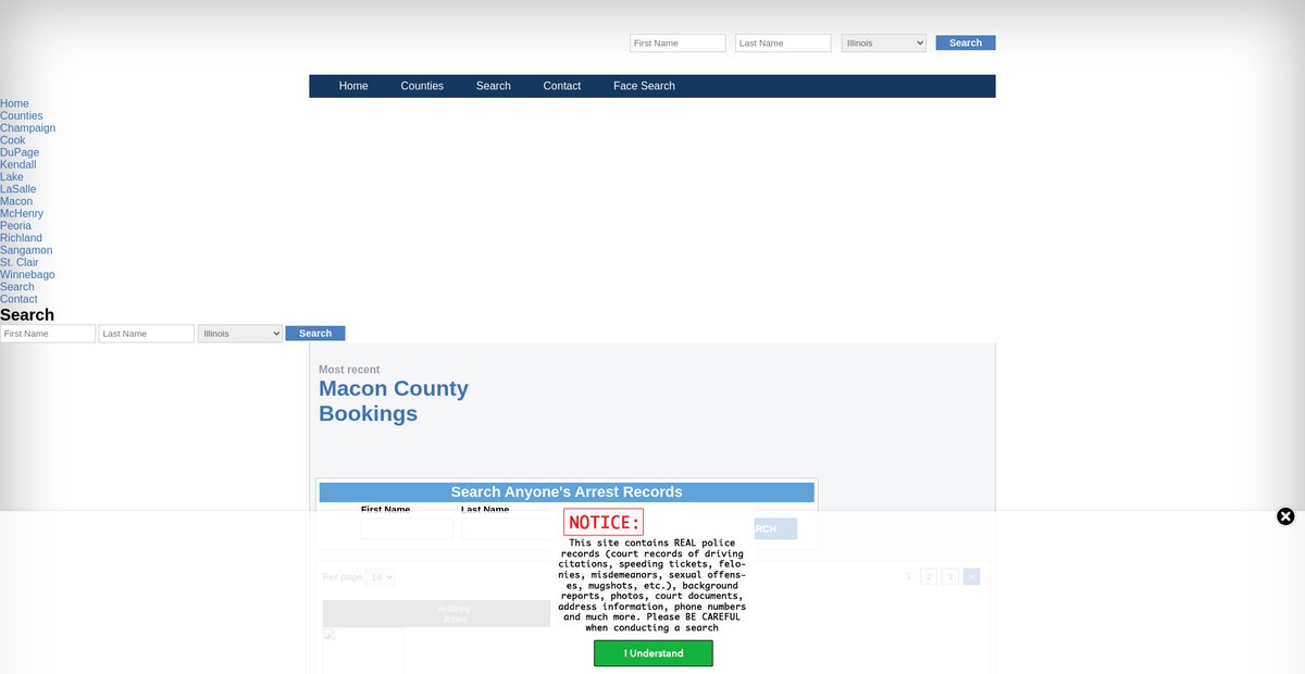 Preview of illinois.arrests.org