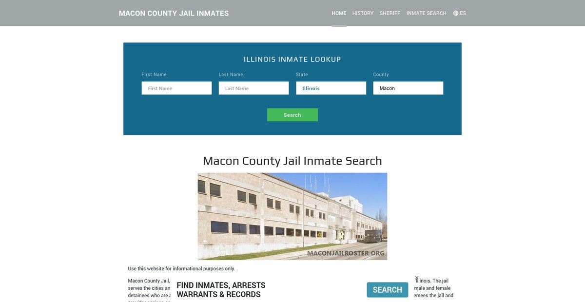 Preview of maconjailroster.org