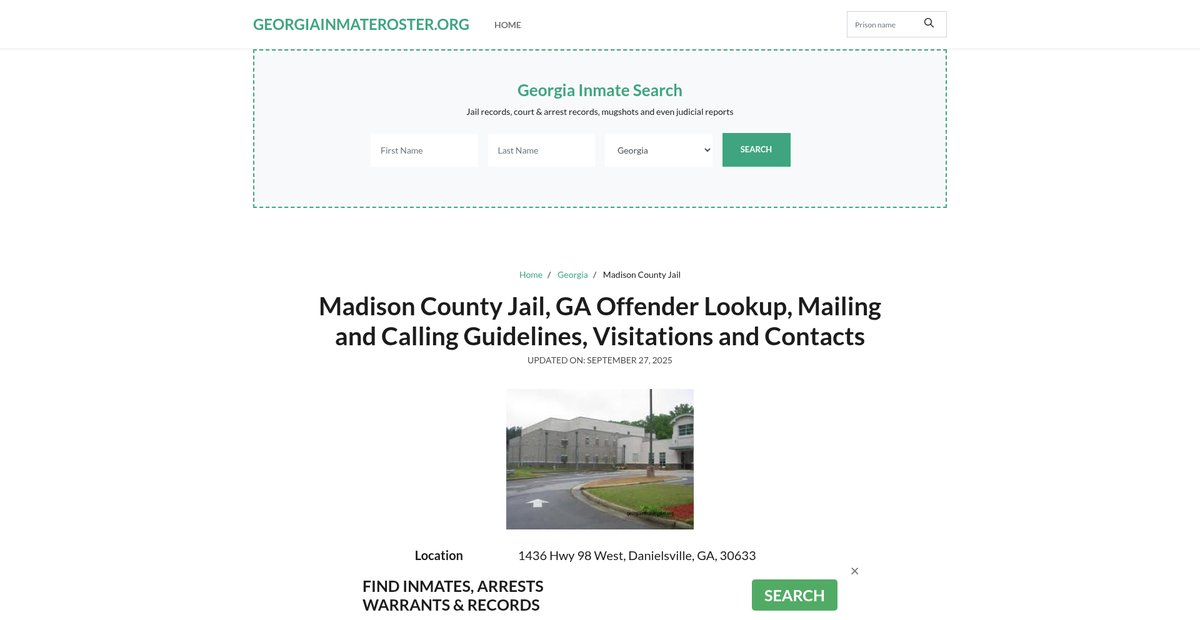 Preview of georgiainmateroster.org