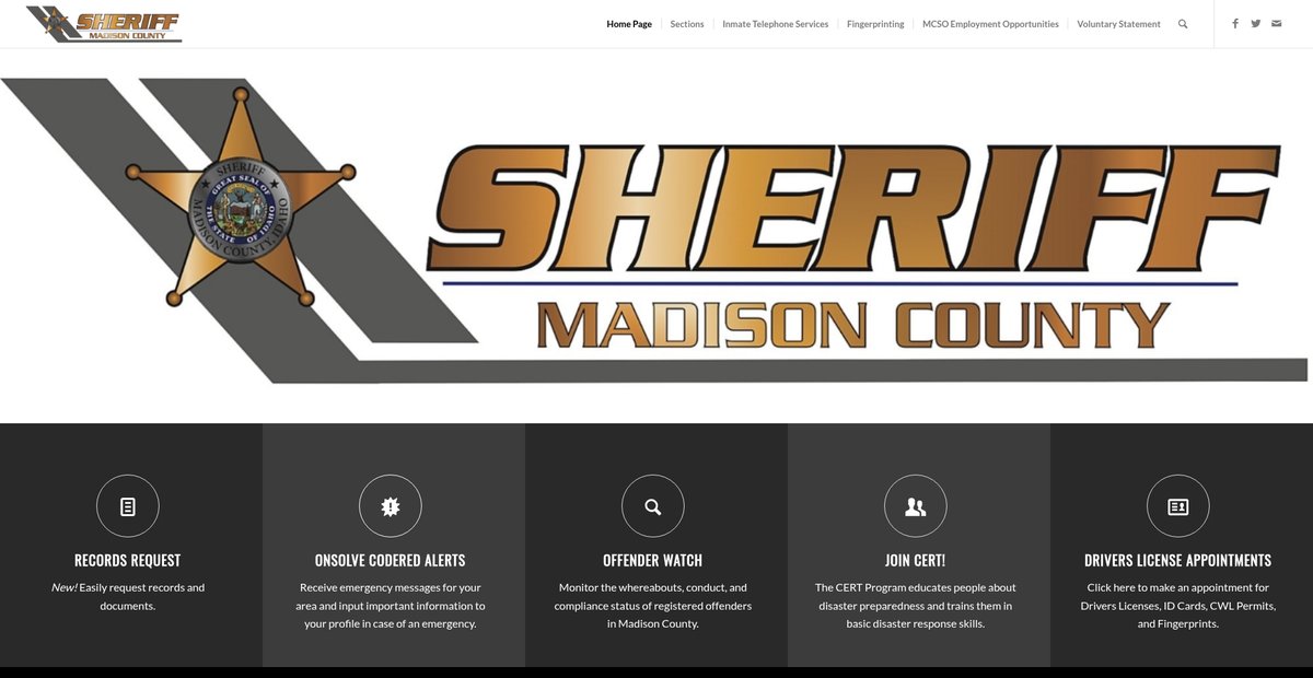 Preview of madisonsheriff.com
