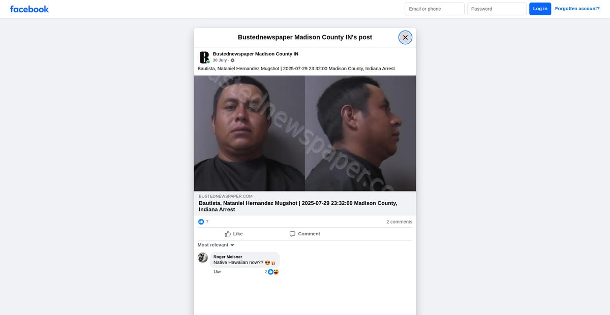 Preview of facebook.com