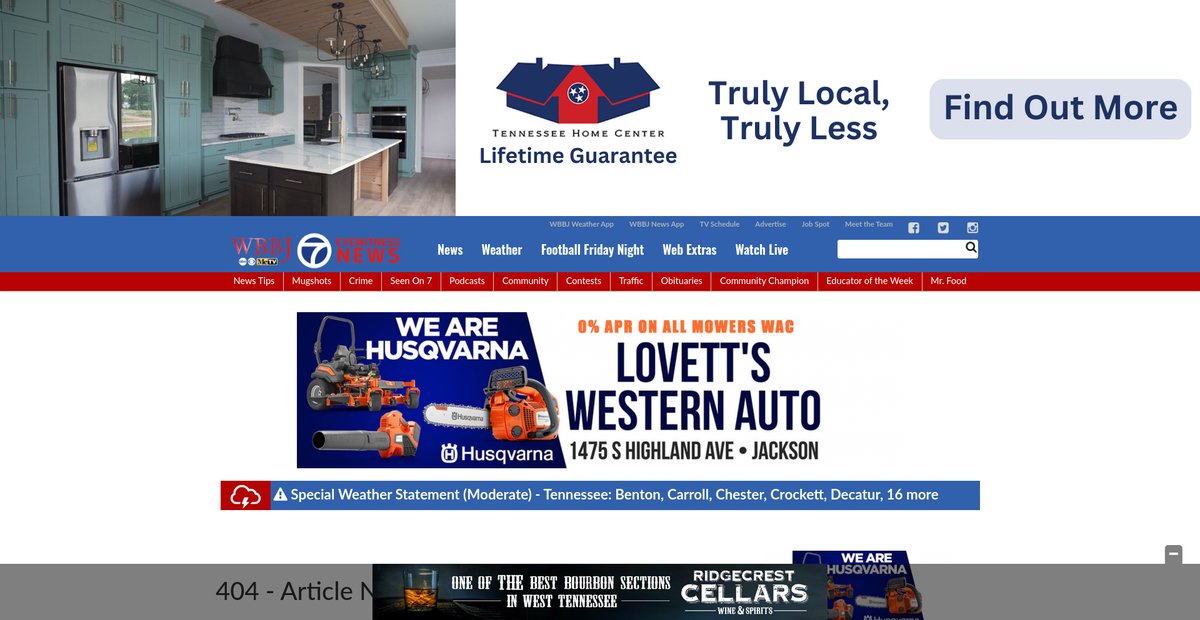 Preview of wbbjtv.com