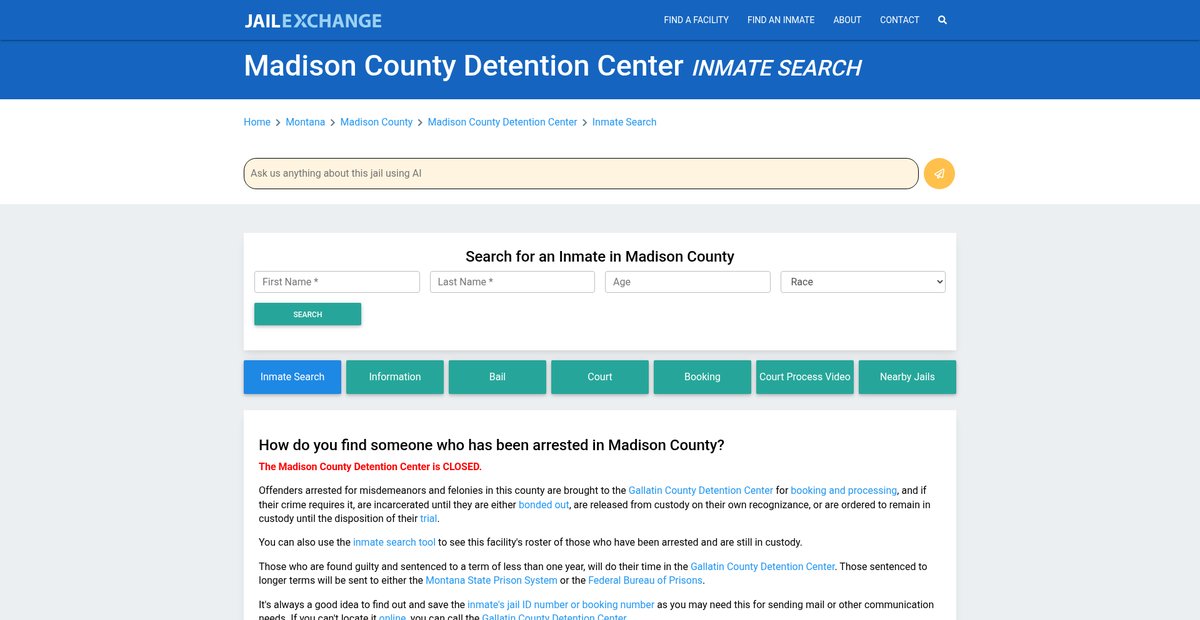 Preview of jailexchange.com