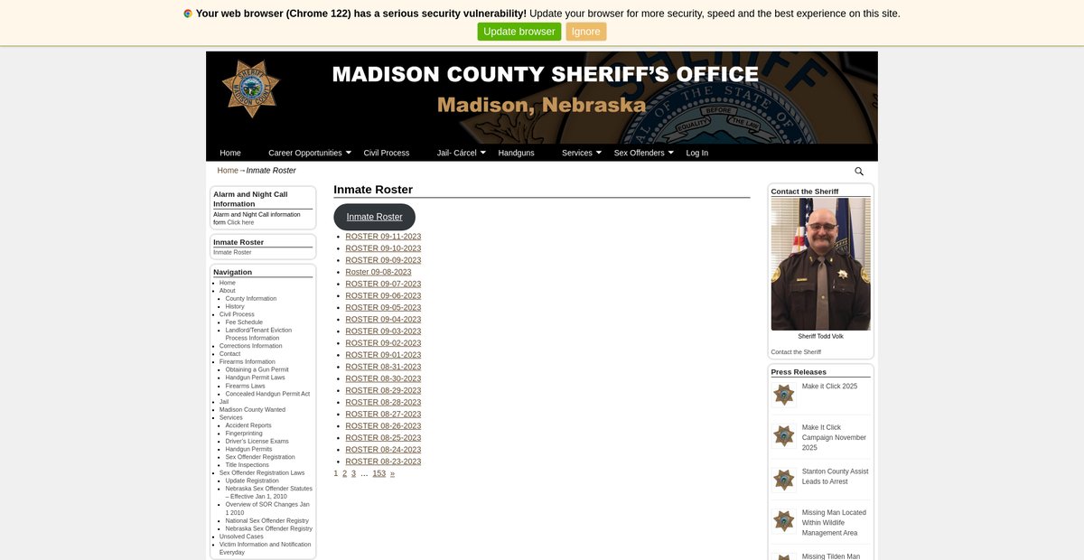 Preview of madisonsheriffne.gov