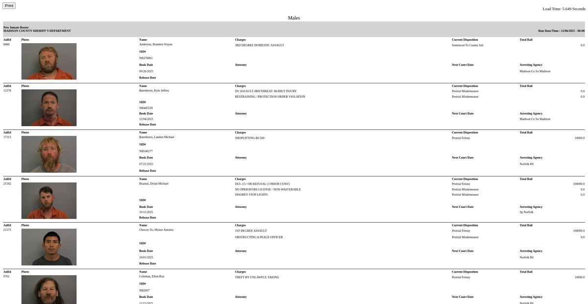 Preview of madisonsheriffne.gov