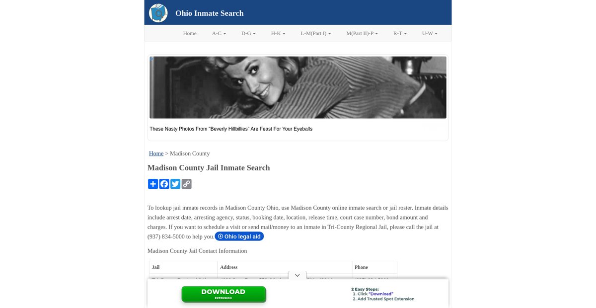 Preview of inmatesearchoh.org