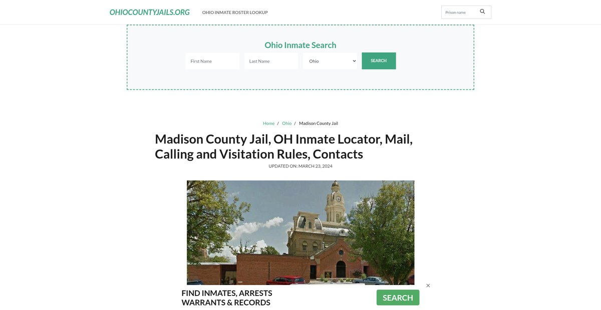 Preview of ohiocountyjails.org