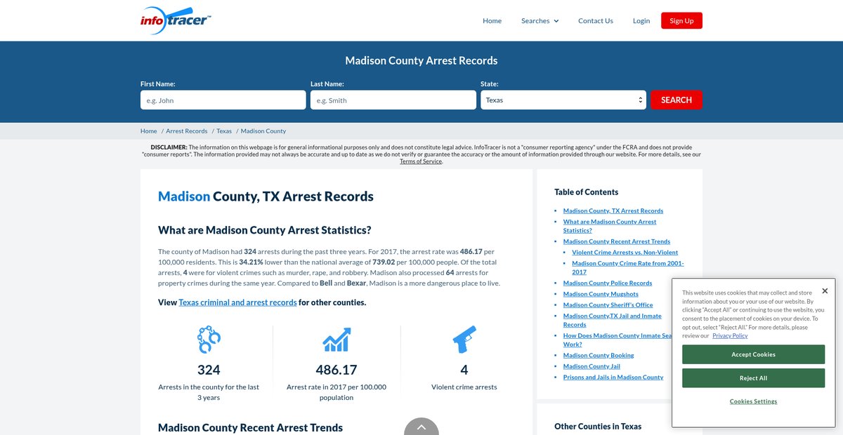 Preview of infotracer.com