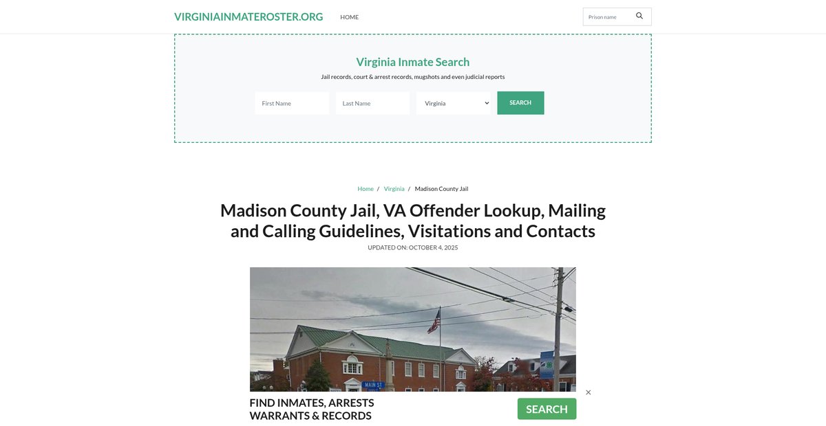 Preview of virginiainmateroster.org