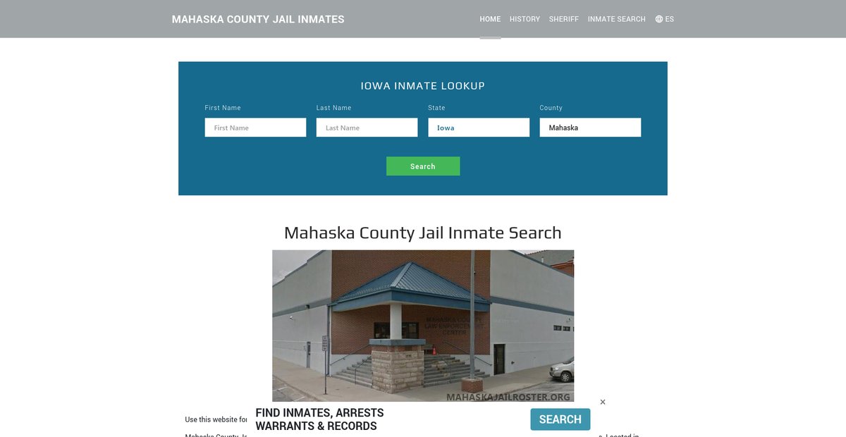 Preview of mahaskajailroster.org