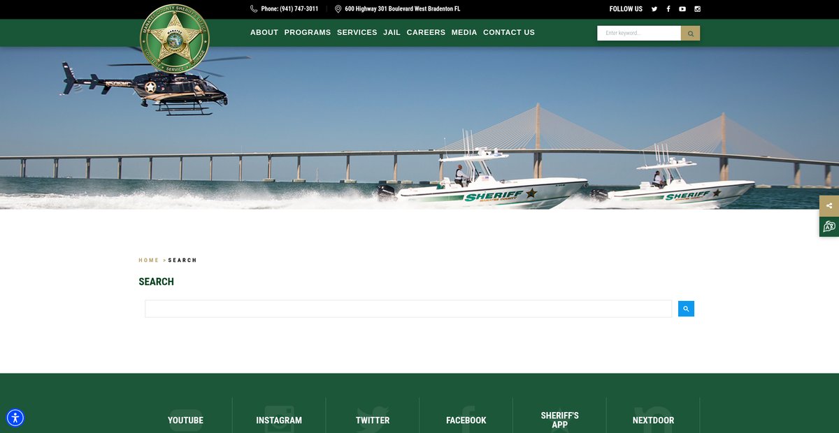 Preview of manateesheriff.com