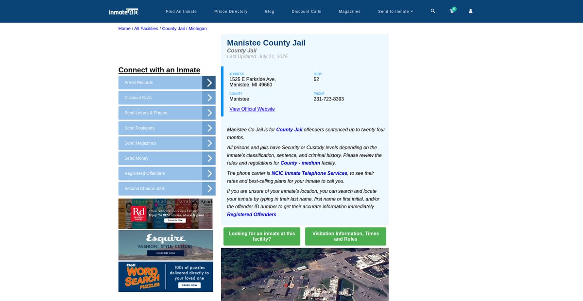 Preview of inmateaid.com