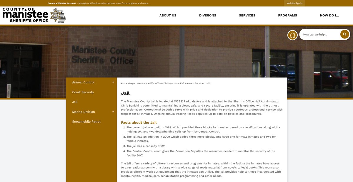 Preview of manisteecountymi.gov