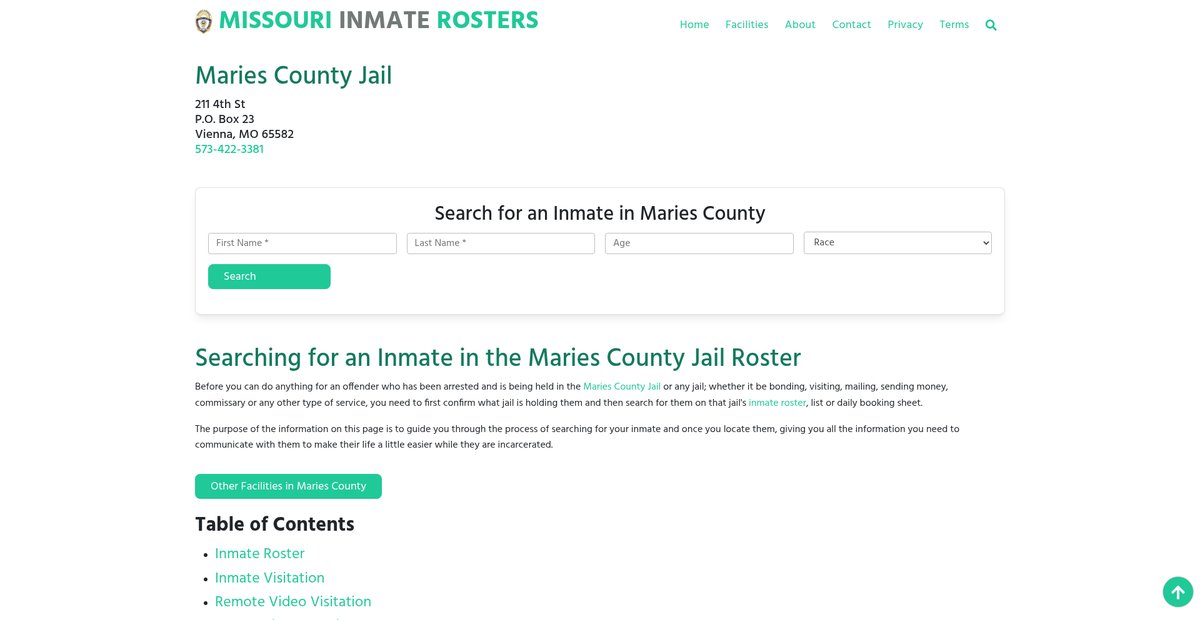 Preview of missouriinmaterosters.org