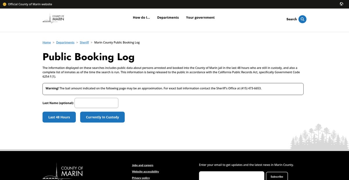 Preview of apps.marincounty.org