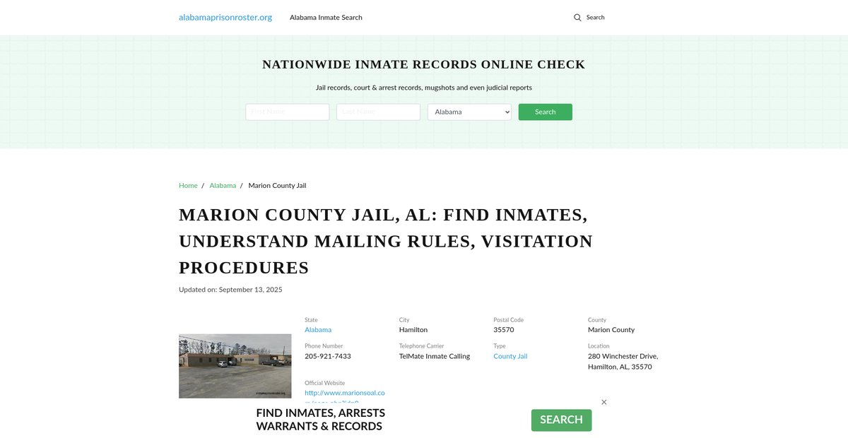 Preview of alabamaprisonroster.org