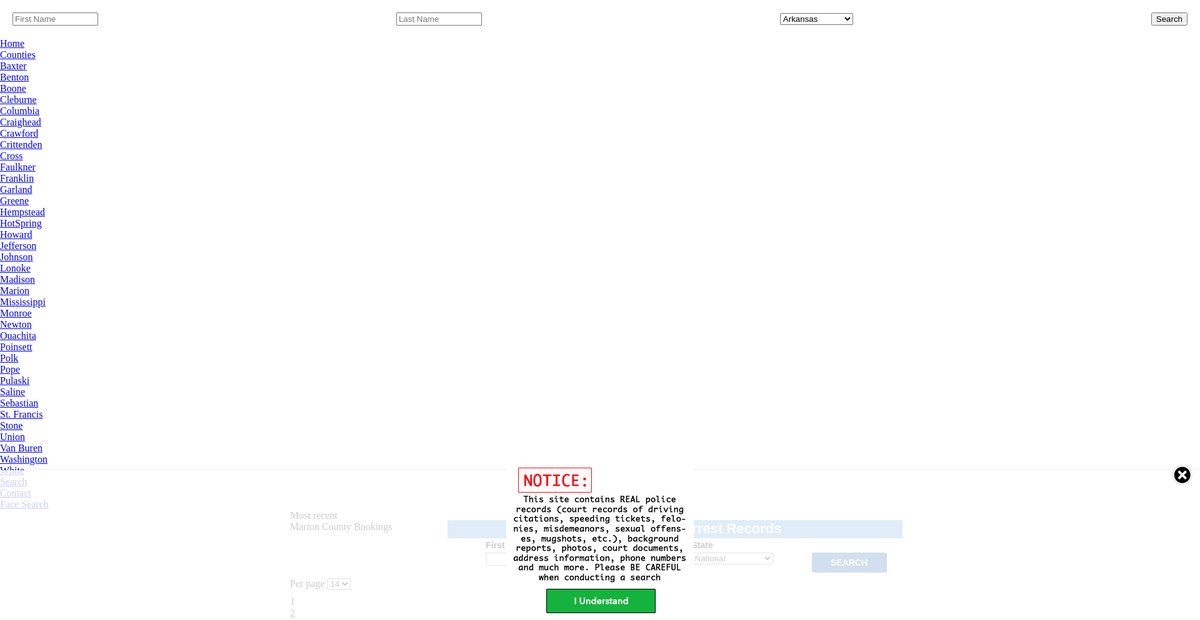 Preview of arkansas.arrests.org
