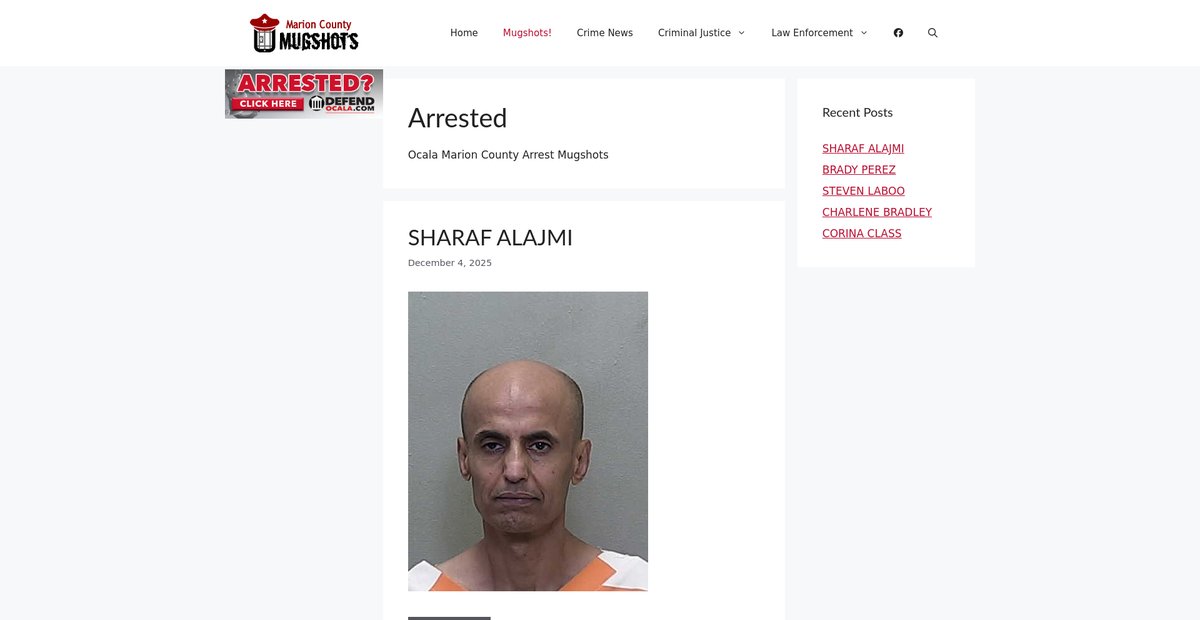 Preview of marionmugshots.com