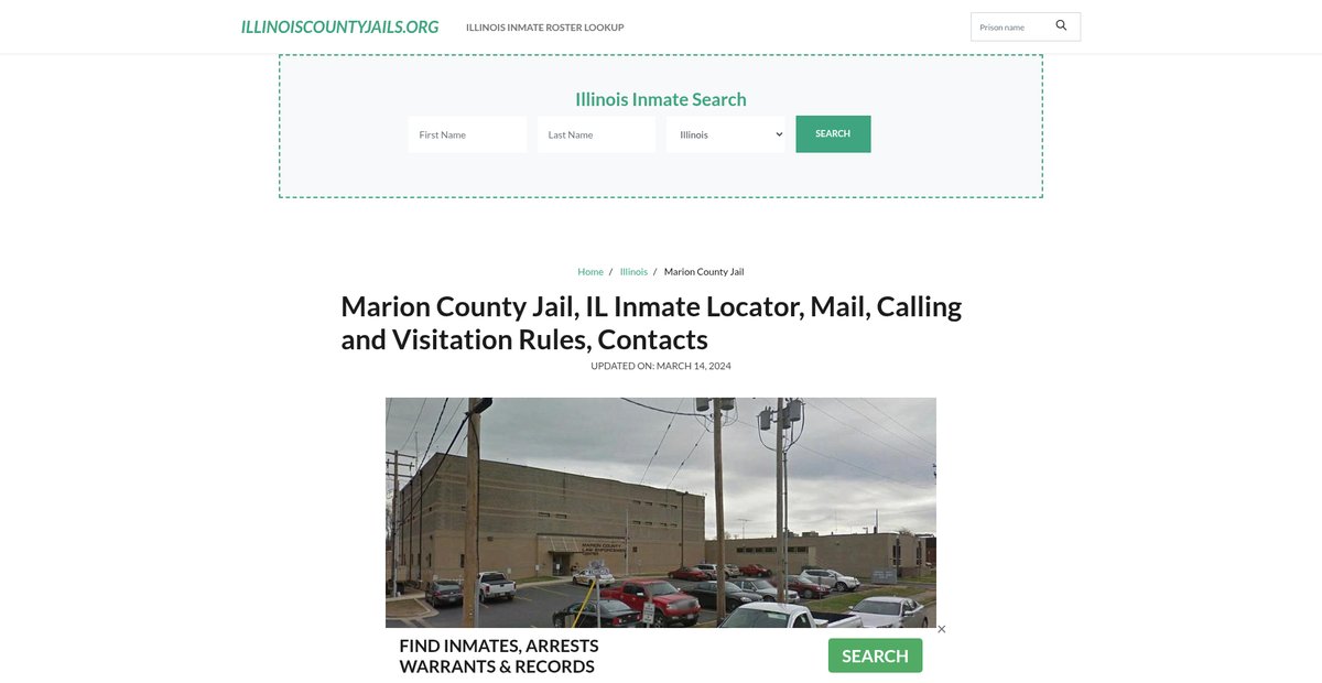 Preview of illinoiscountyjails.org