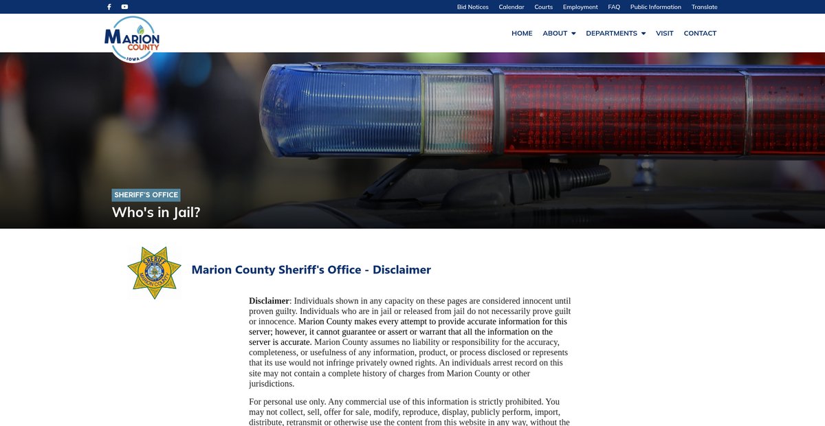 Preview of marioncountyiowa.gov