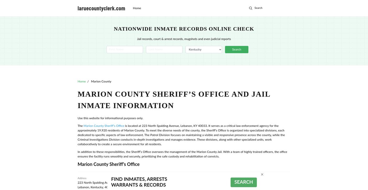 Preview of laruecountyclerk.com