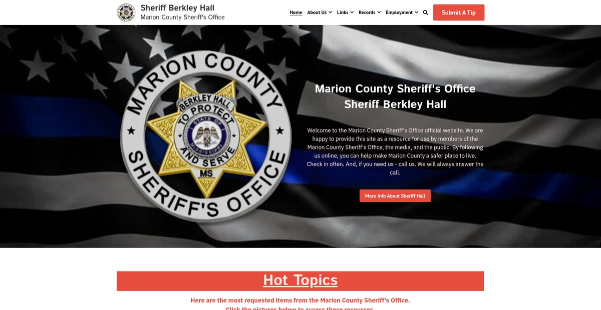Preview of marioncountysheriff.org
