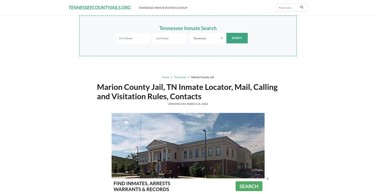 Preview of tennesseecountyjails.org