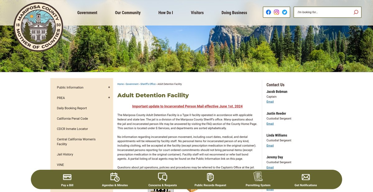 Preview of mariposacounty.org