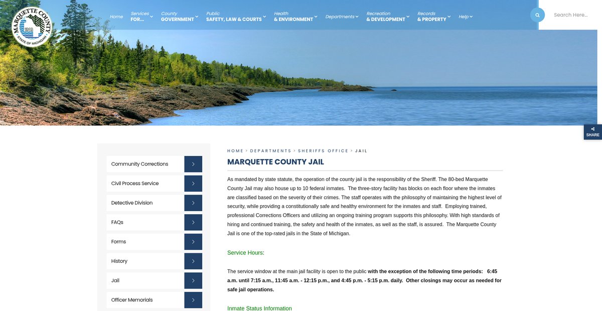 Preview of co.marquette.mi.us