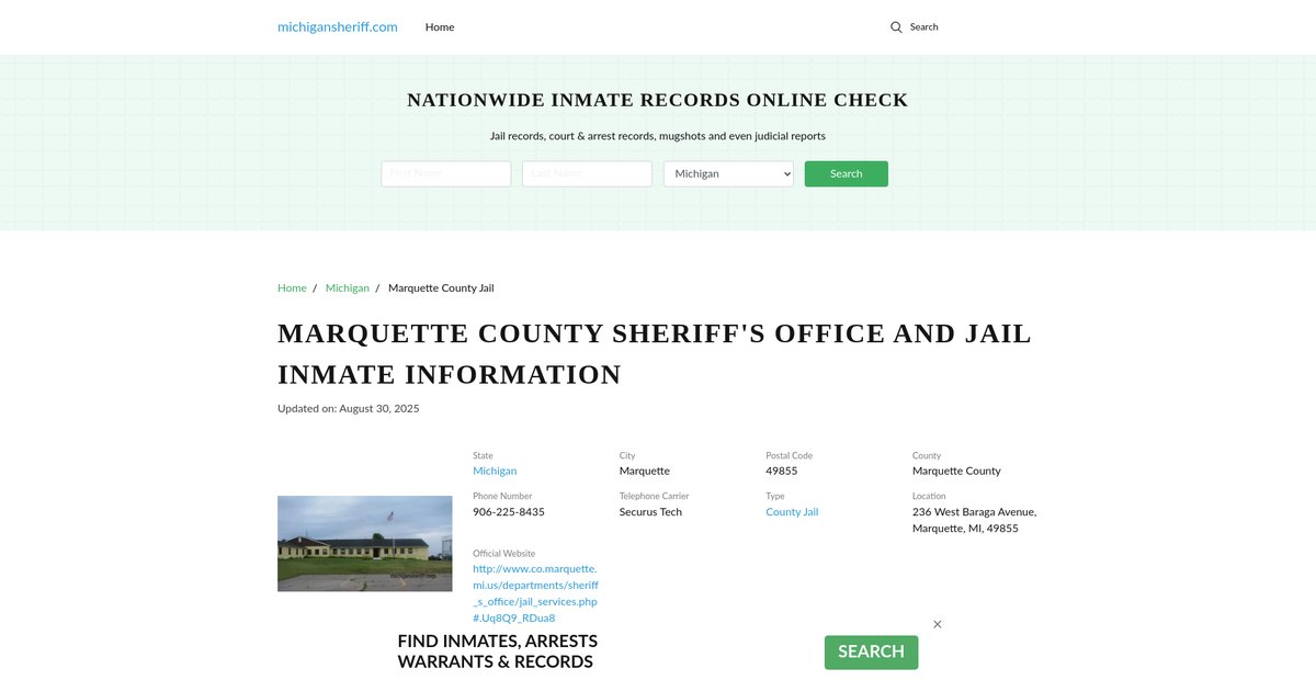 Preview of michigansheriff.com