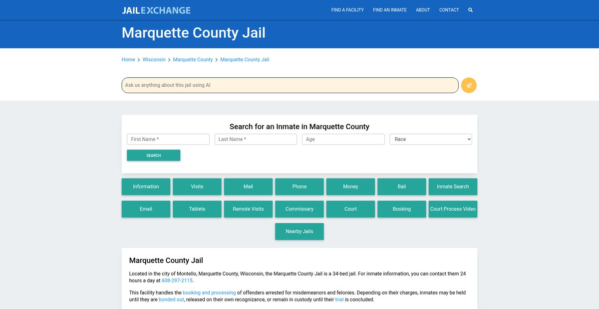 Preview of jailexchange.com