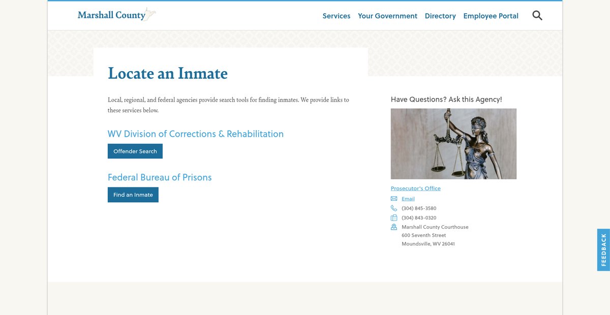 Preview of marshallcountywv.gov