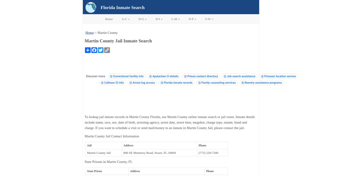 Preview of inmatesearchfl.org