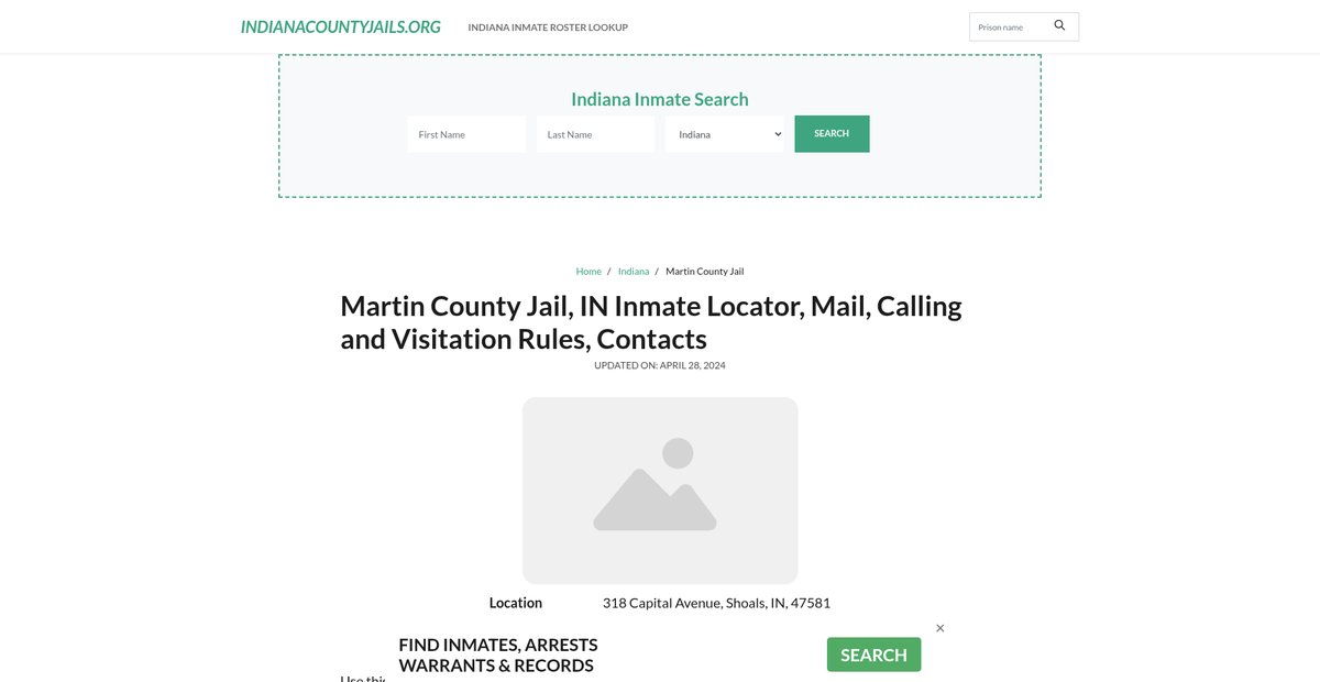 Preview of indianacountyjails.org